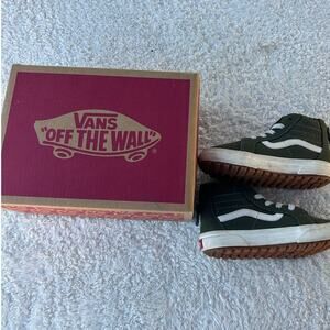 NEW VANS Toddler Sk8-Hi Zip Gum Shoe Size 7